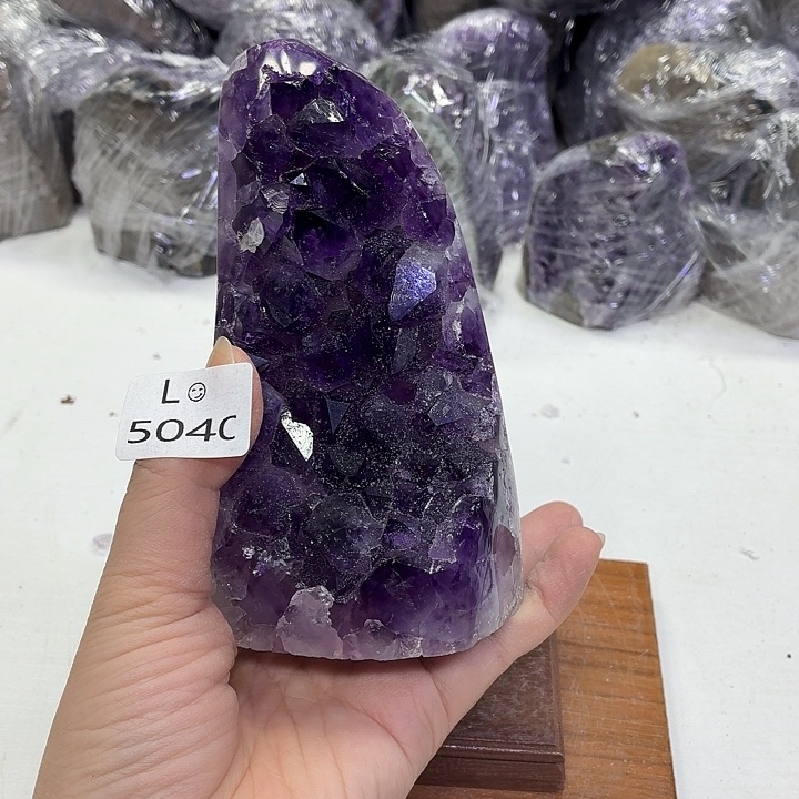 摆件未镶嵌水晶天然紫水晶