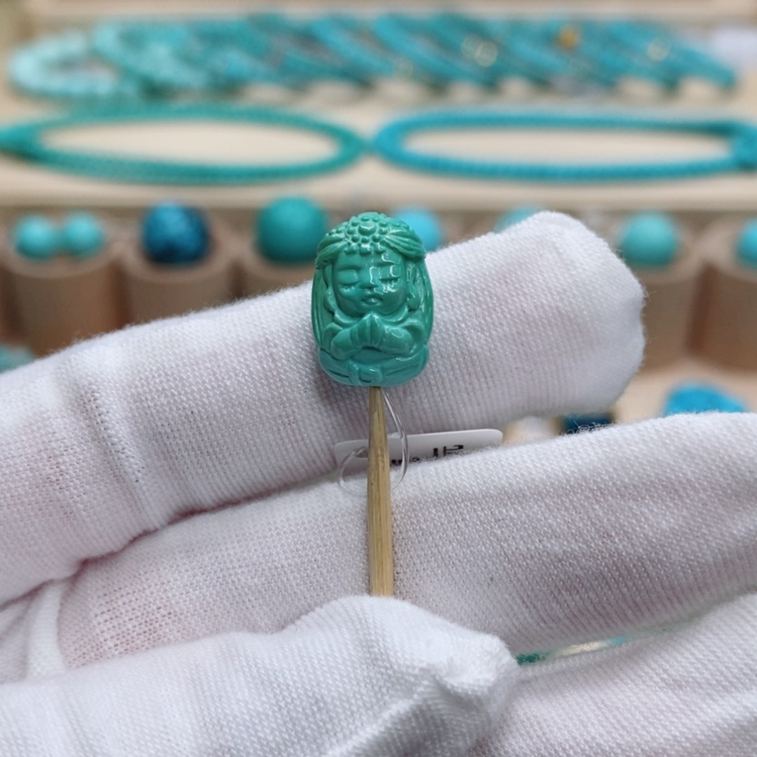 绿松石珠宝奇石未镶嵌