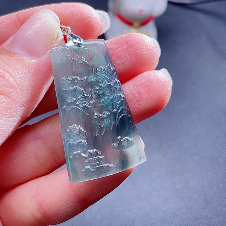 翡翠吊坠(不含链)未镶嵌