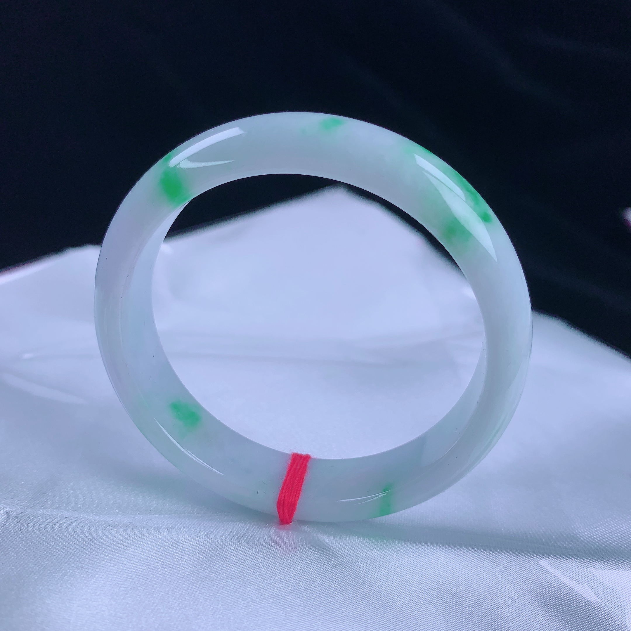 天然缅甸A货翡翠53圈36