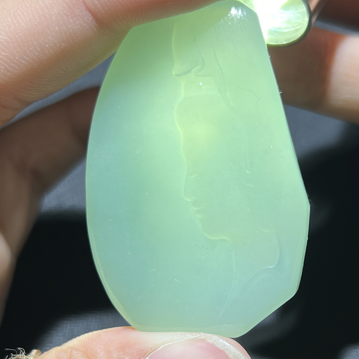 天然A货翡翠福瓜吊坠精美百搭