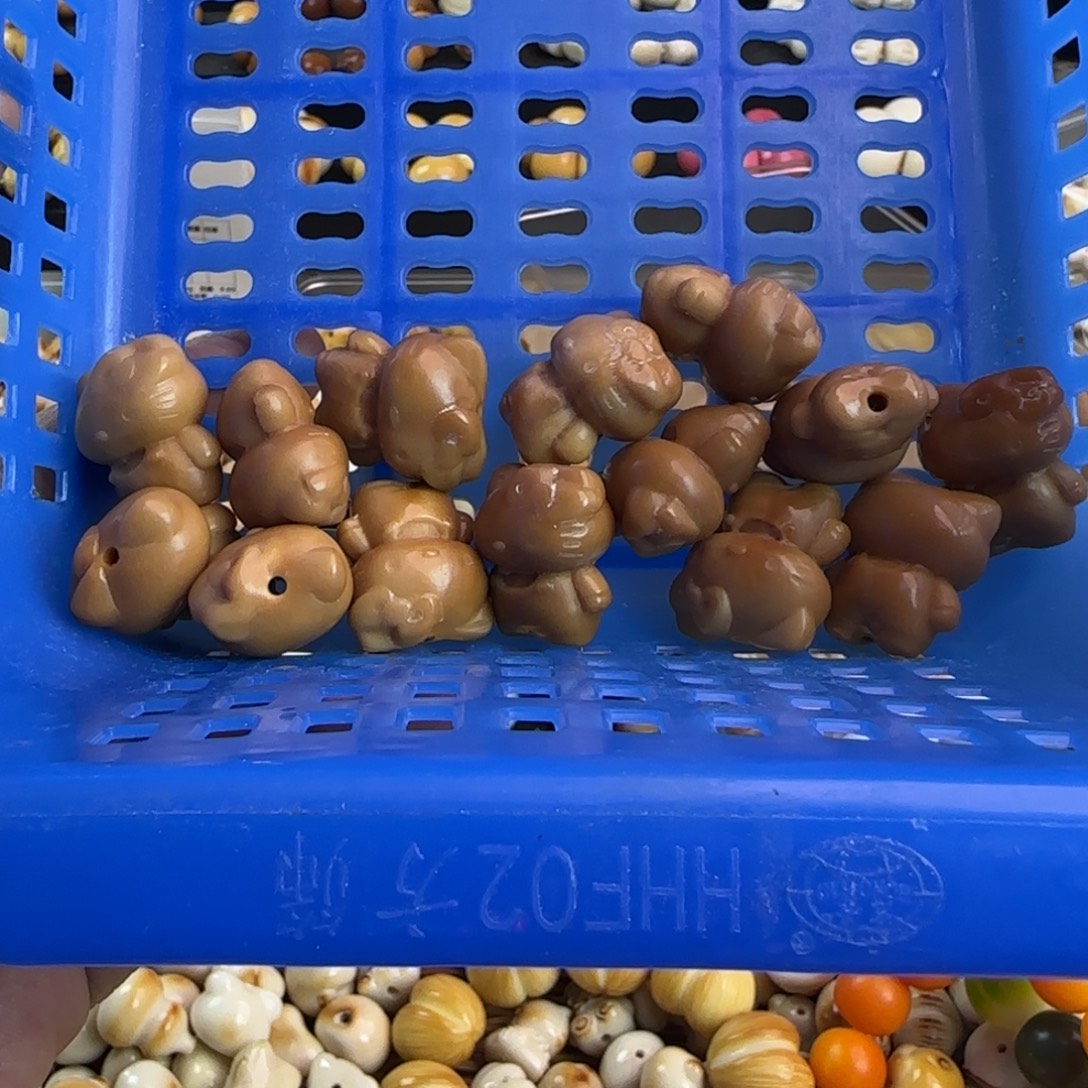 吊坠菩提根/象牙果瑕疵风化全身KT猫14颗无售后