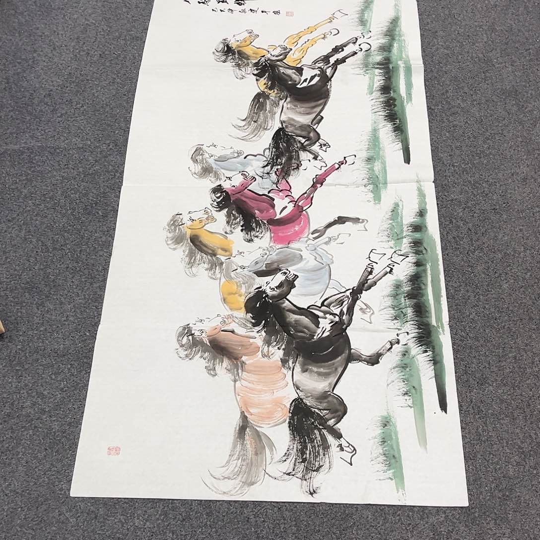 国画L国画作品单幅任发