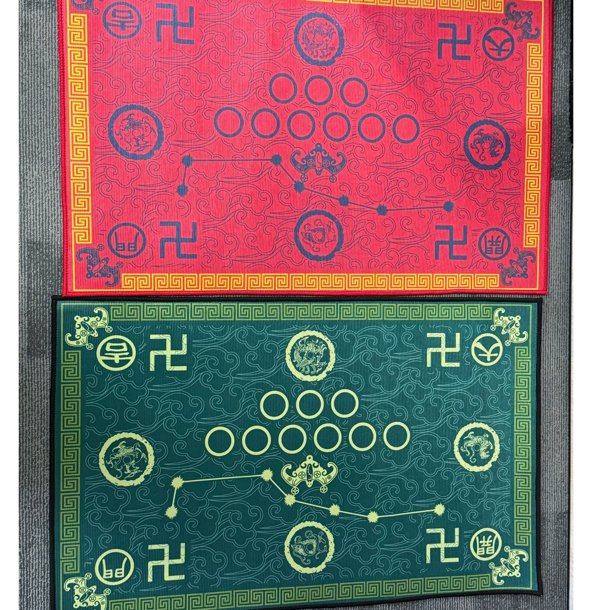 【昭愿】“蝠来”运转七星开YUN进门地垫-过年文创限定送礼