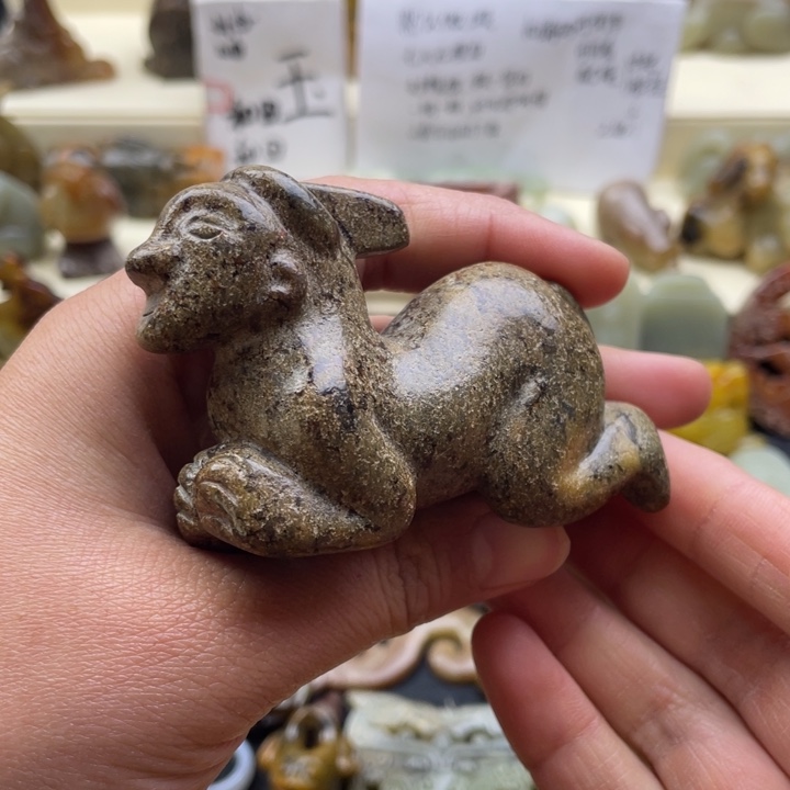 蛇纹石玉颈饰未镶嵌38