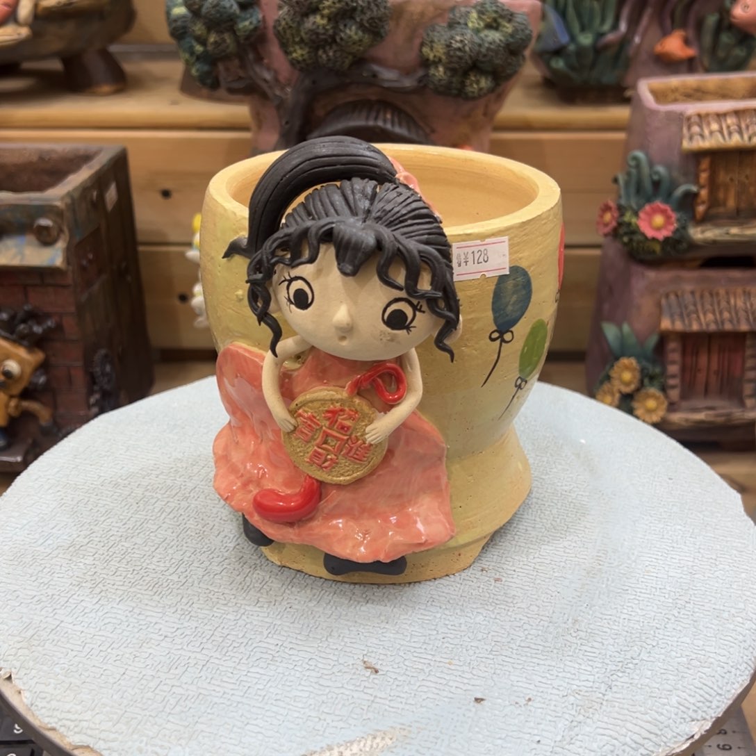 红陶萌淘多肉花盆特价福利