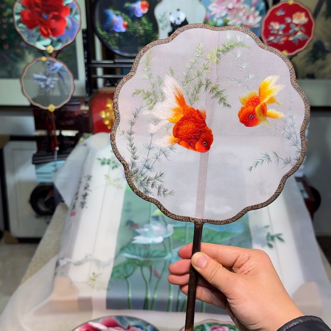 刺绣刺绣工艺精湛