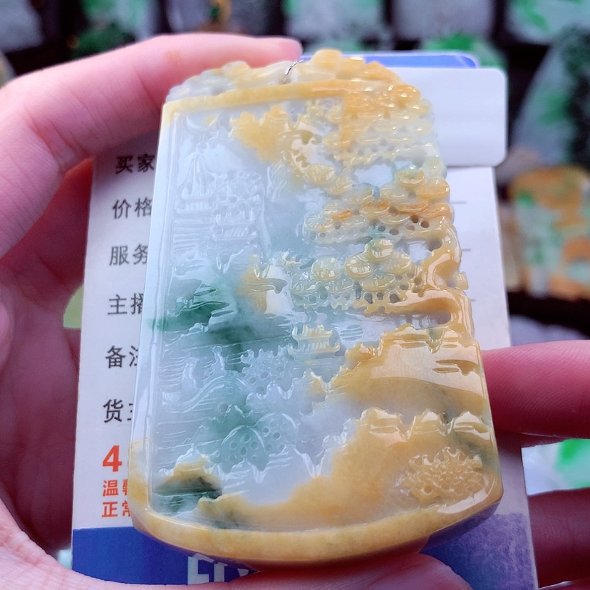 【闪购商品】翡翠颈饰未镶嵌天然