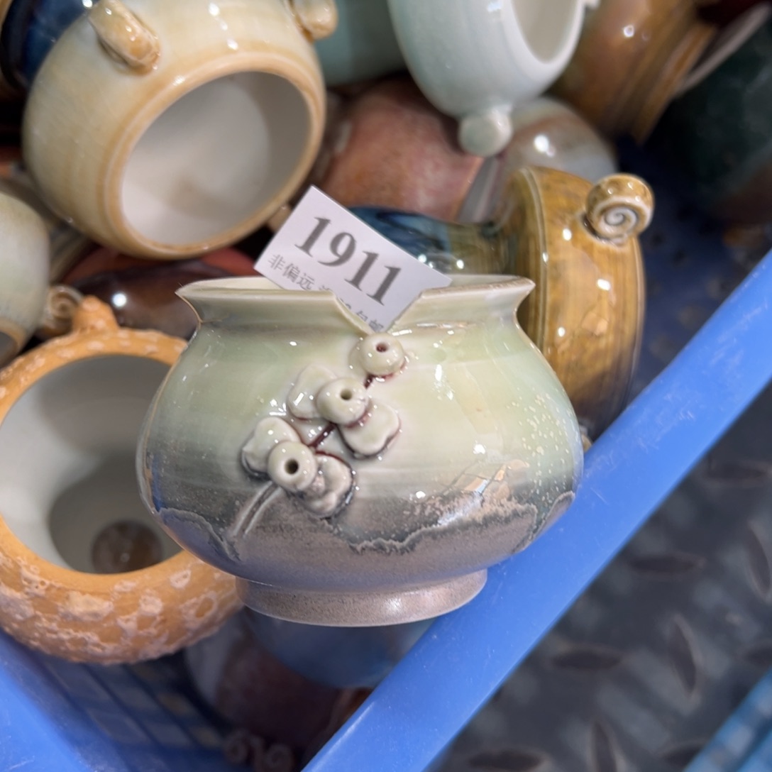 红陶吴**-景德镇手工花盆