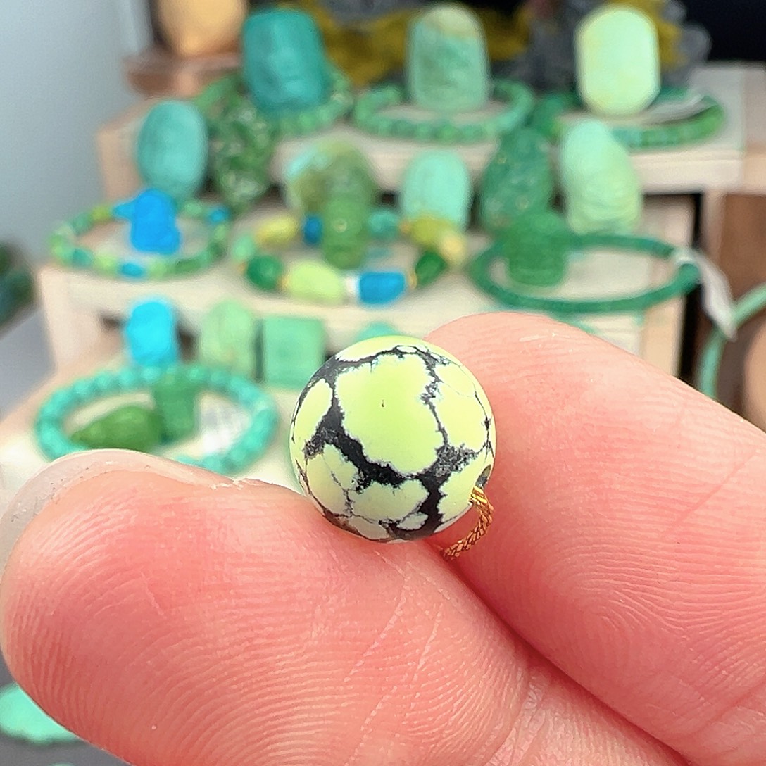 绿松石未镶嵌主播万珍