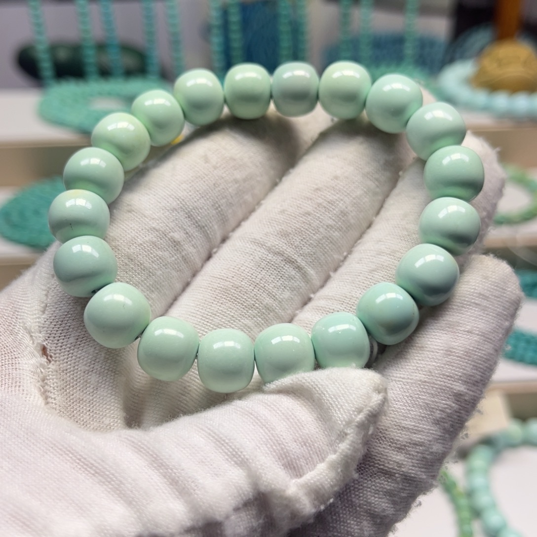 绿松石未镶嵌手链