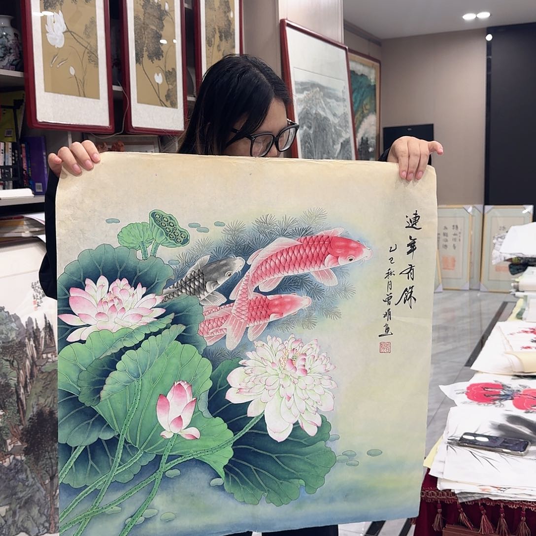 国画国画作品多次入选