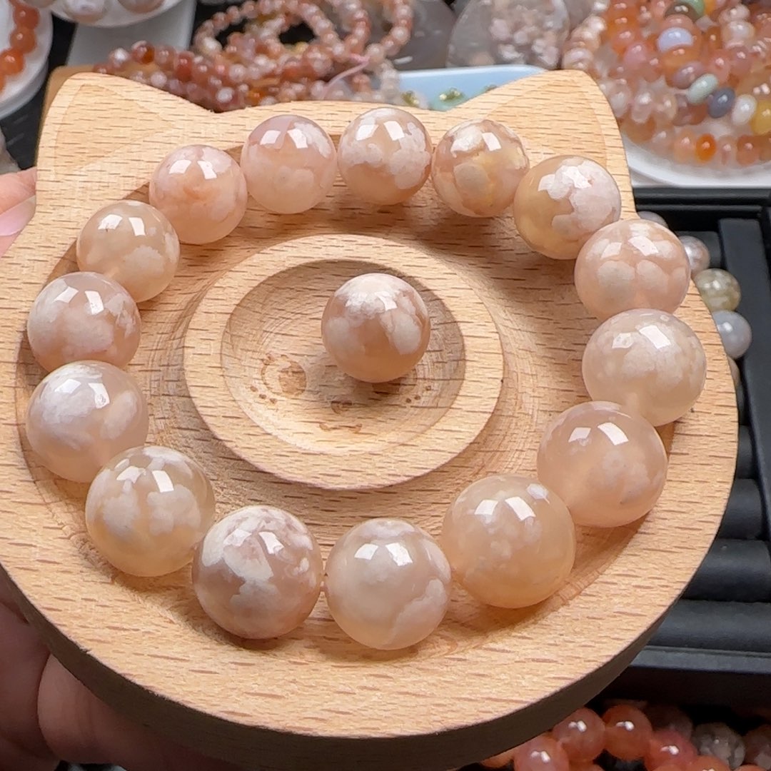 未镶嵌玛瑙/玉髓珠宝半成品