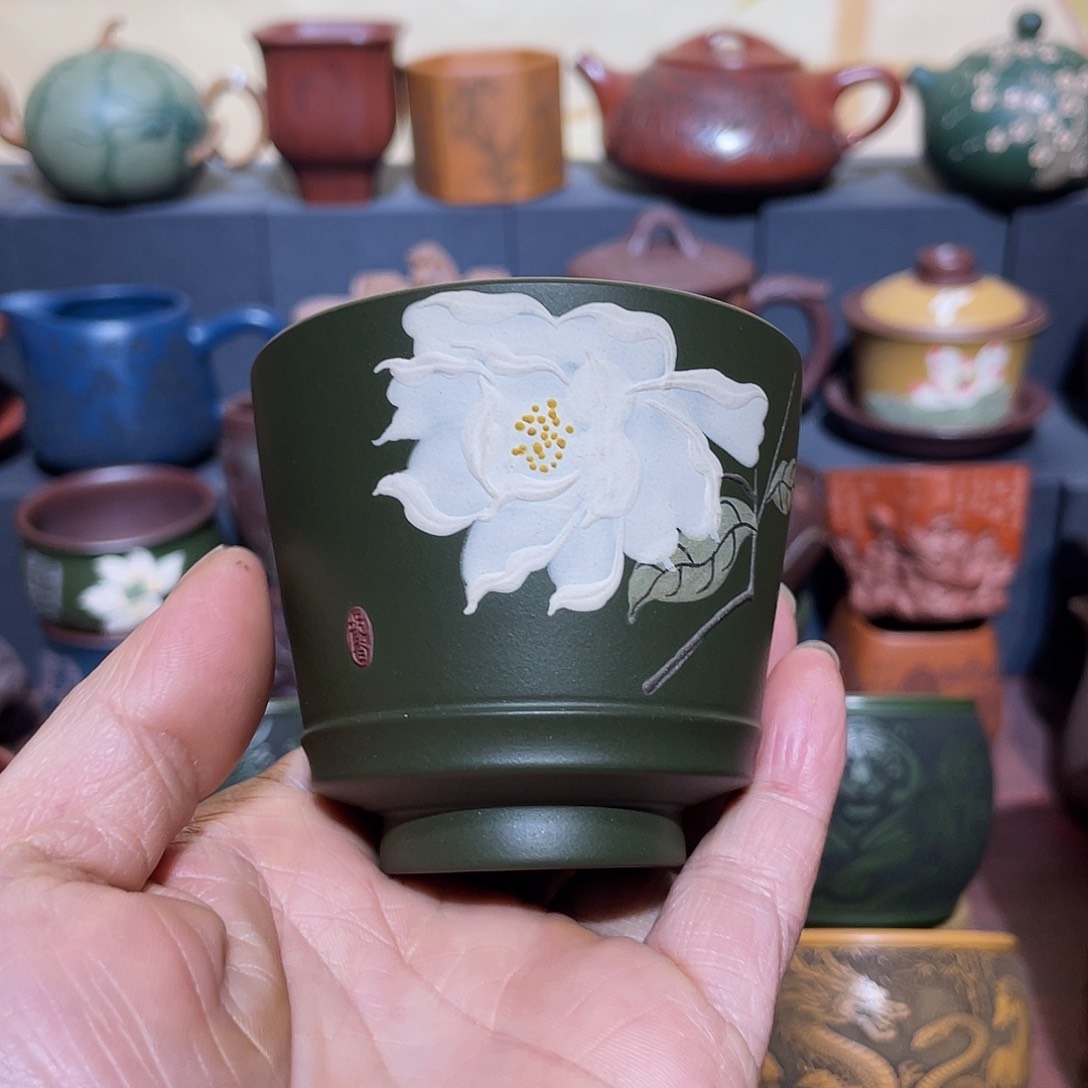 原矿紫砂手工主人杯
