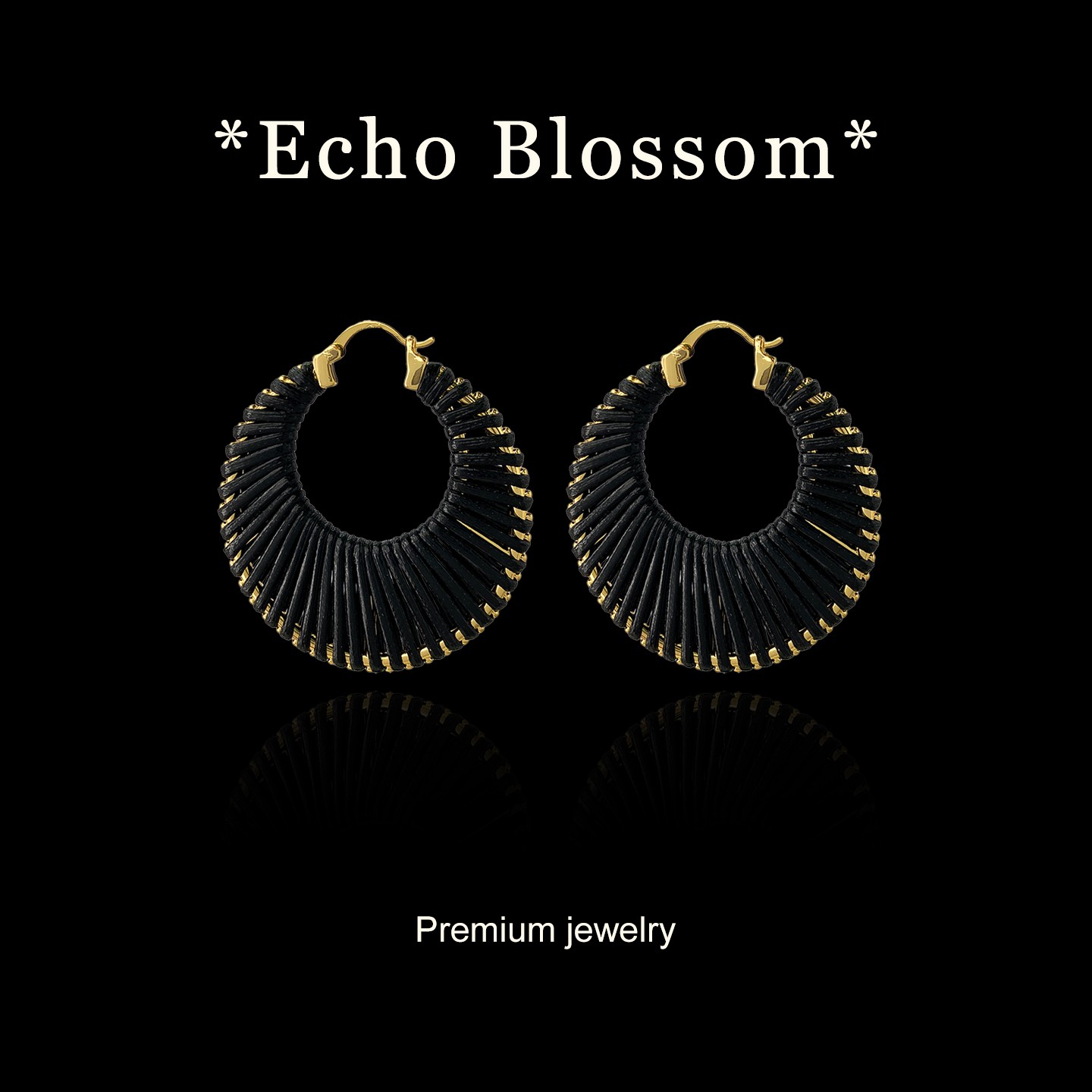 铜合金耳饰 镀K金 2025款款 A042【邂逅】耳钉