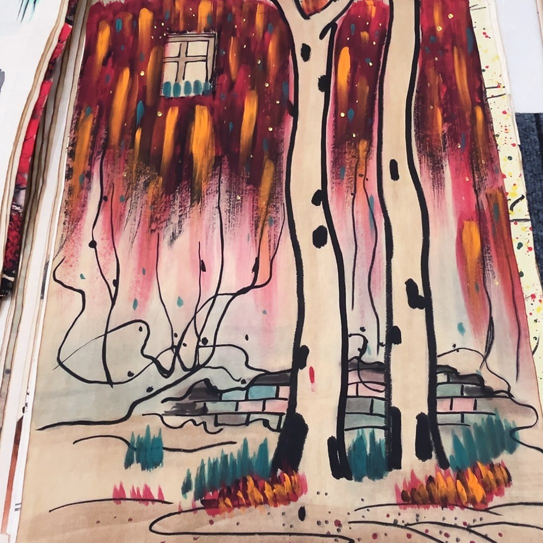 等***荐带灯款客厅书房设计