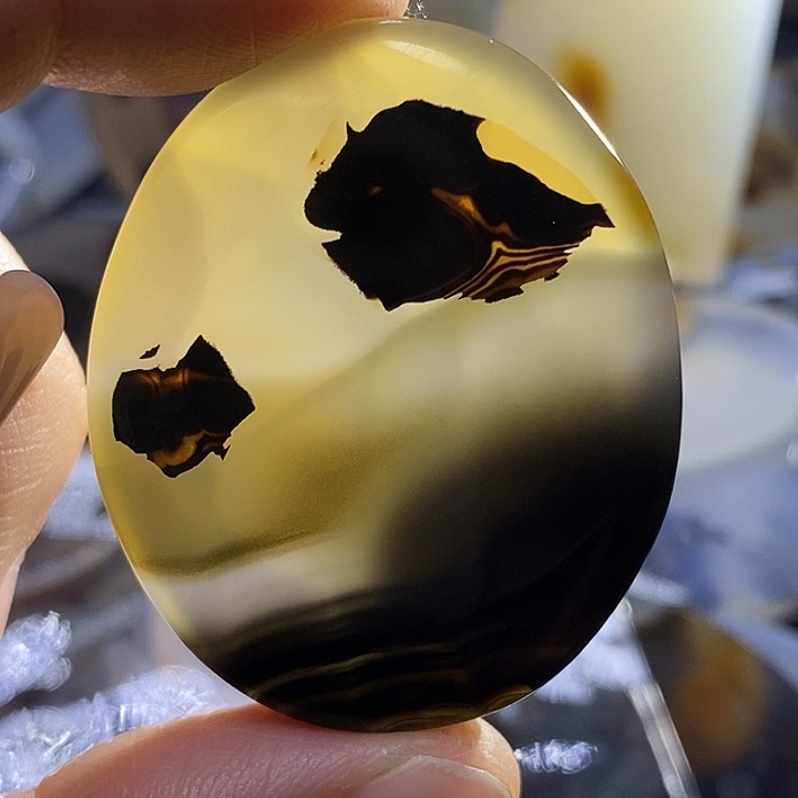 未镶嵌颈饰玛瑙/玉髓