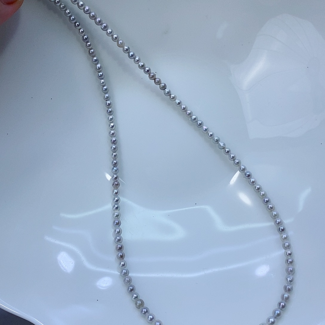 海水珍珠颈饰银S925镶嵌