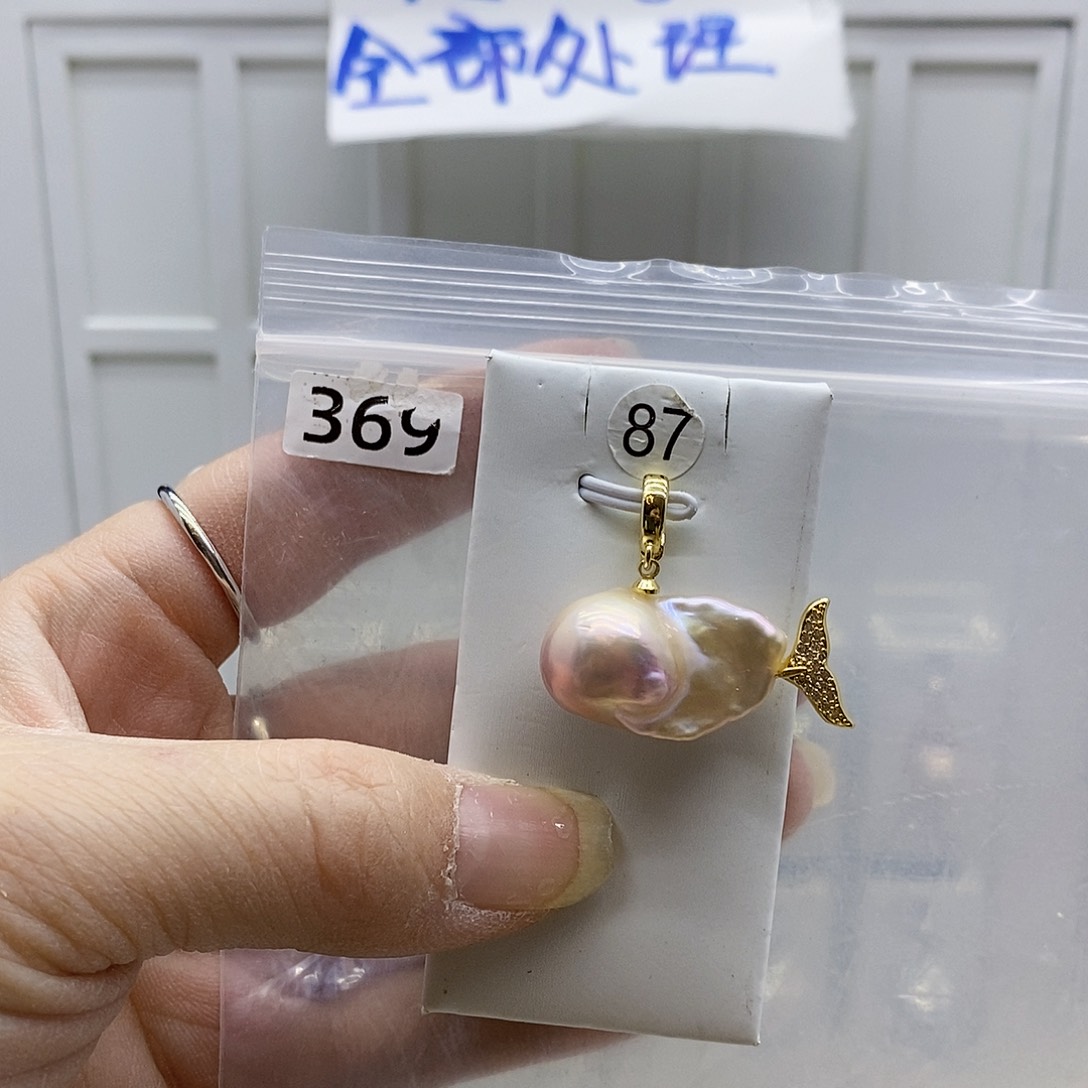 颈饰合金淡水珍珠