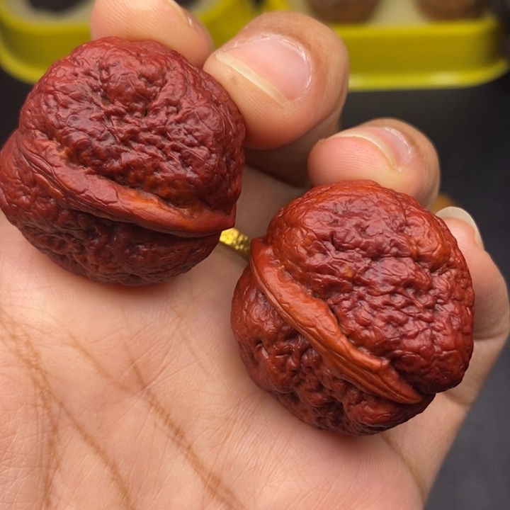 吊坠文玩核桃33尺肌肉蛙