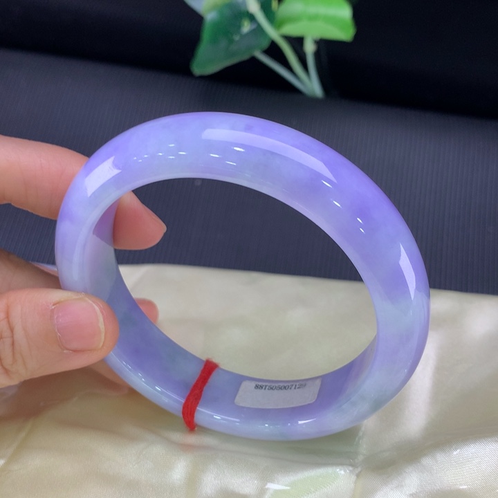 翡翠未镶嵌手镯轮胎61