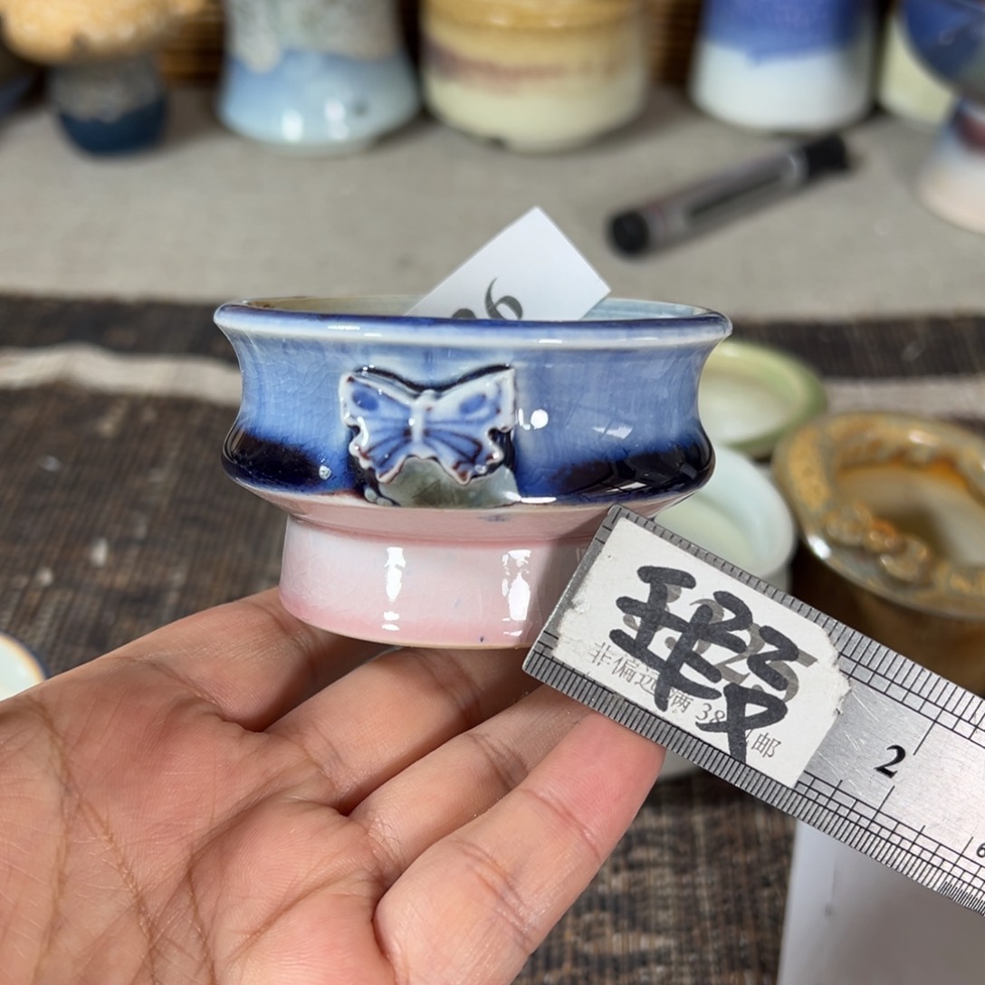 红陶景德镇手工花盆