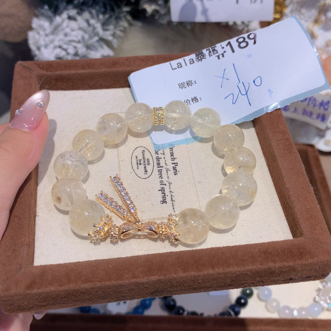 水晶手串未镶嵌张*美189号