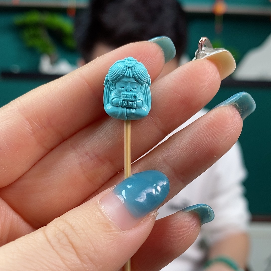 绿松石珠宝奇石未镶嵌