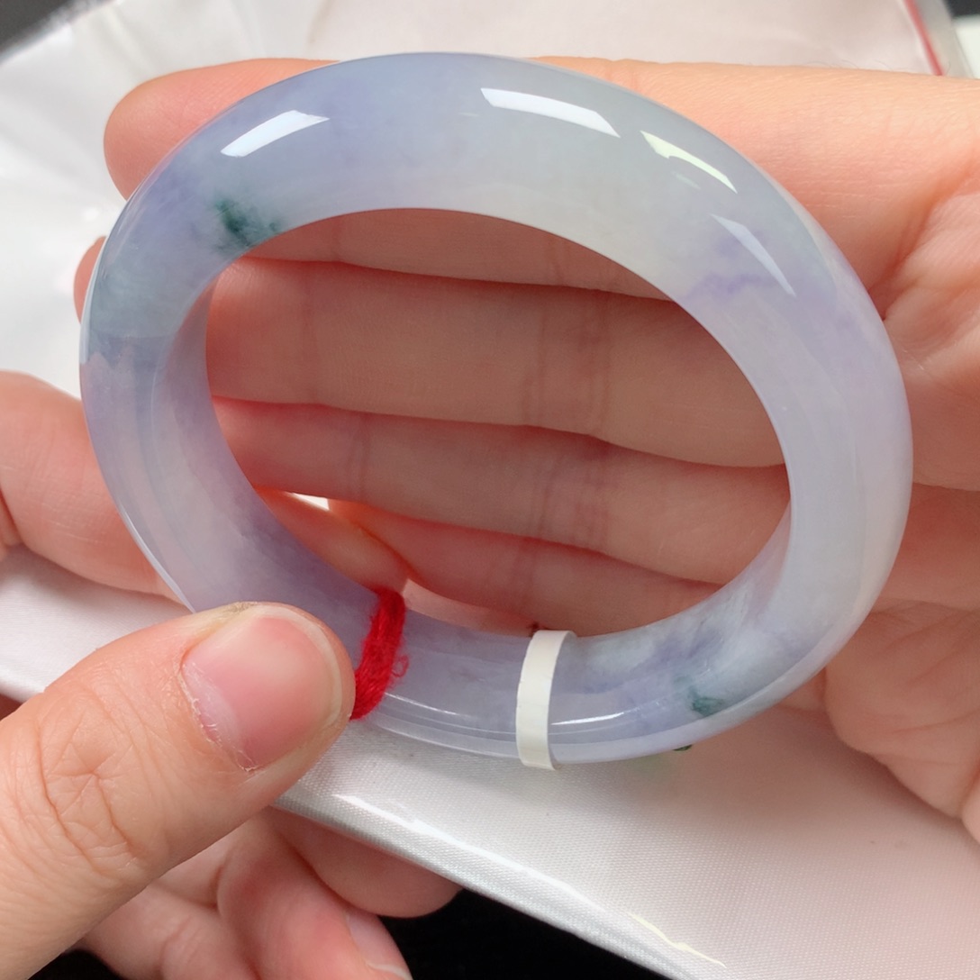 未镶嵌手镯翡翠缅甸天然翡翠手镯53 