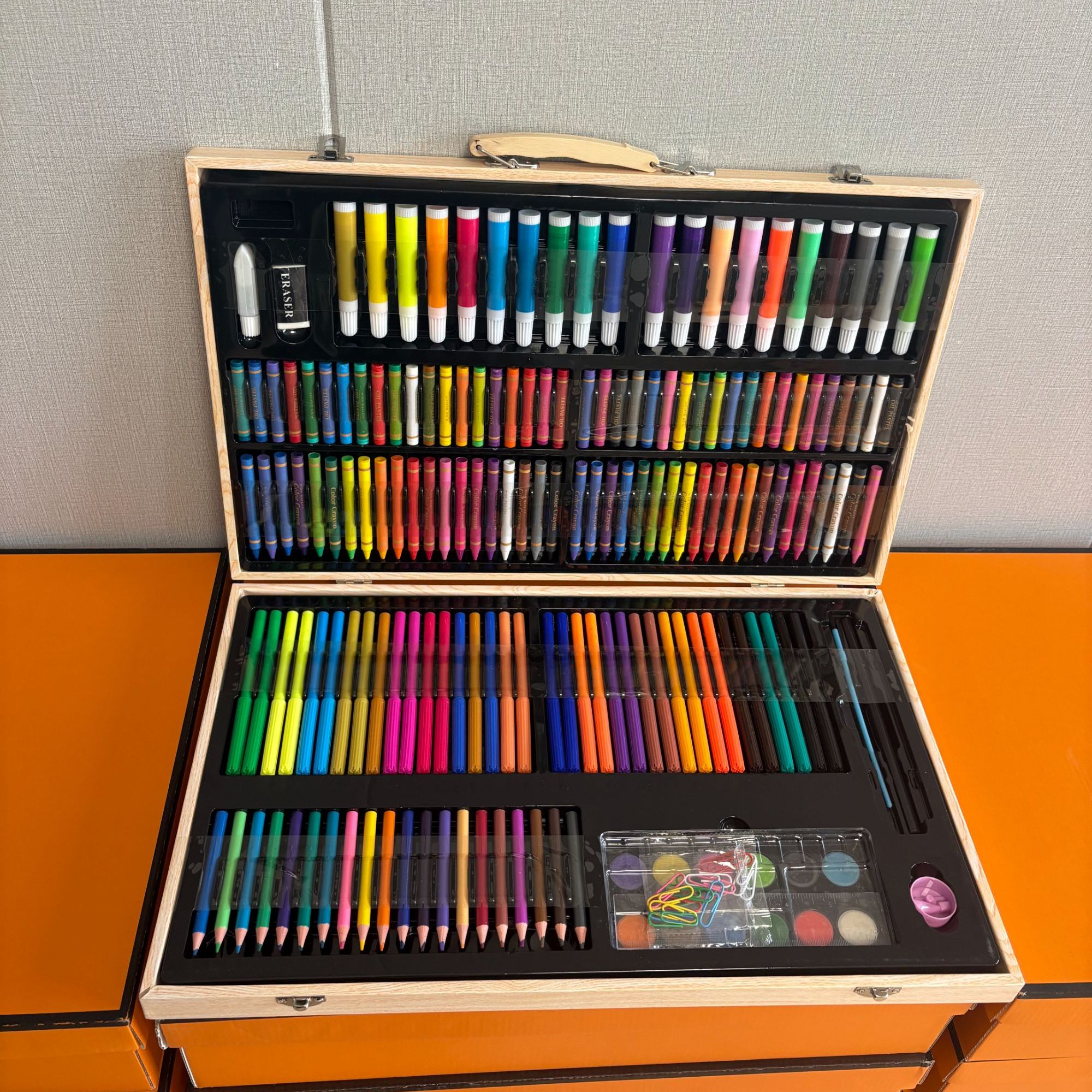 儿童画笔套装礼盒