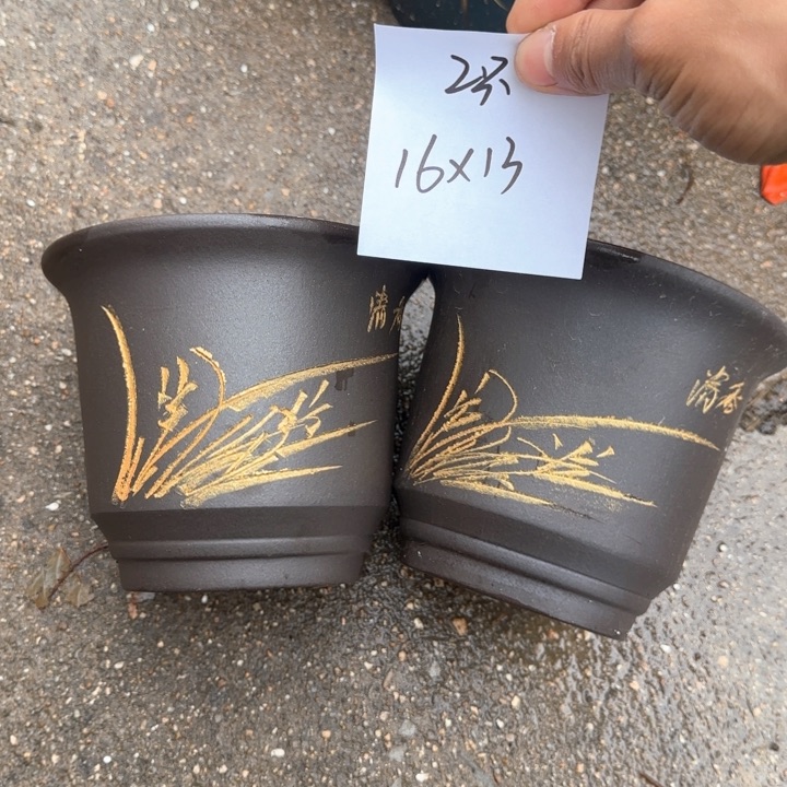 紫砂花盆特价清仓