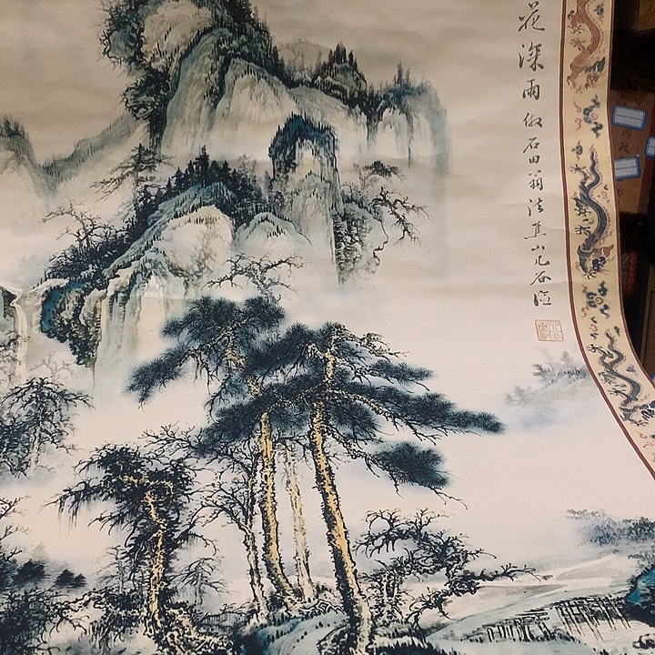 竖款装饰画装饰画