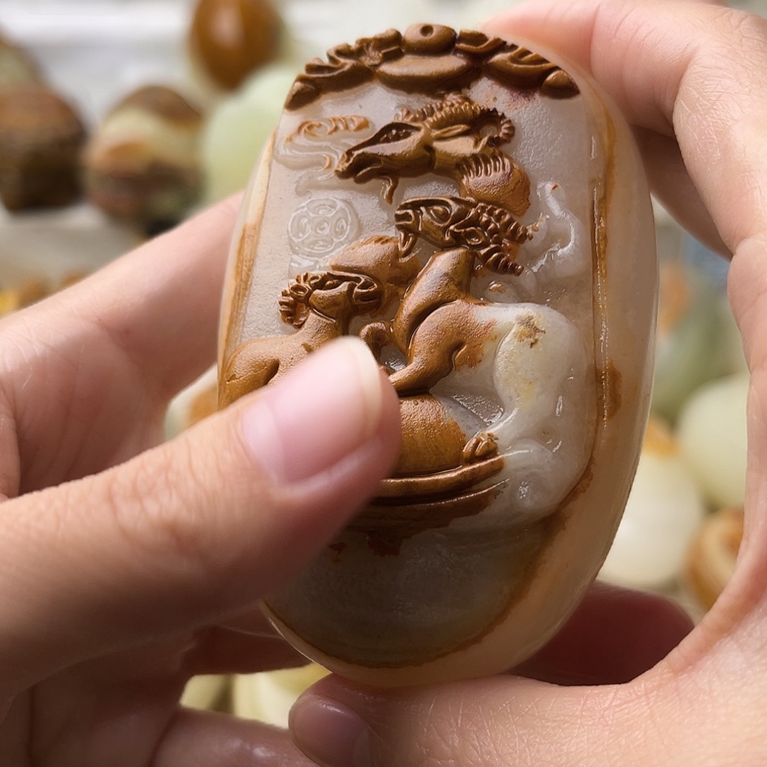 石材古青石不退换羊