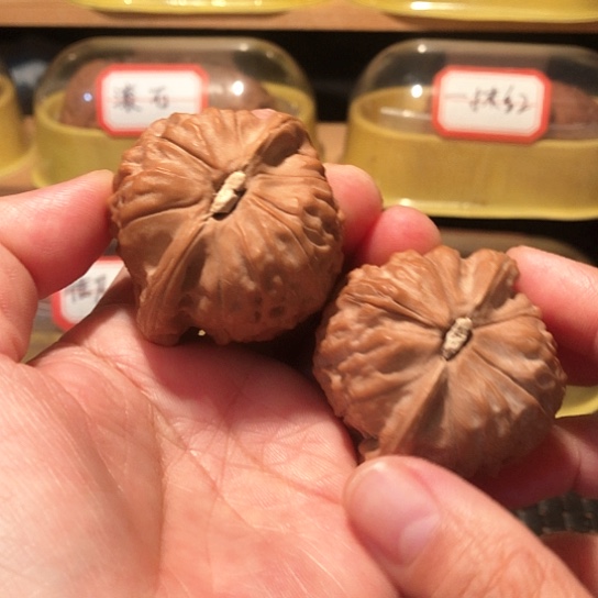 文玩核桃46敦煌单只克一样