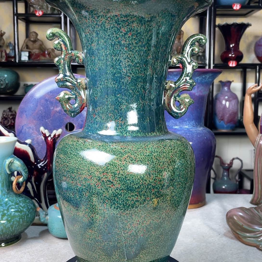 钧瓷艺术摆件炉钧