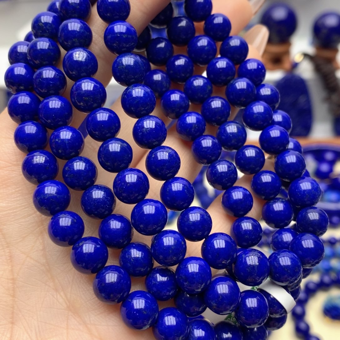 青金石未镶嵌手链8➕108