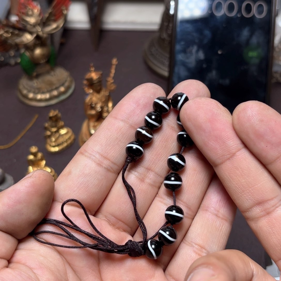 ?***铜星月菩提挂件菩提