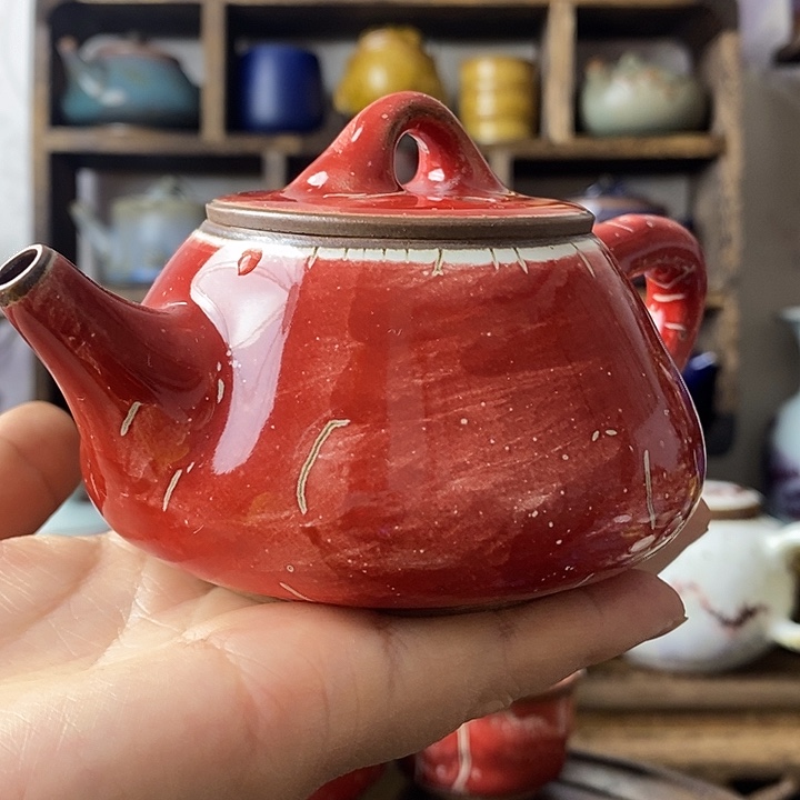 中国神后钧瓷茶具