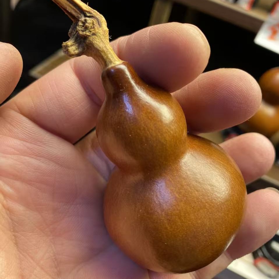 木质文玩小葫芦绕指柔细腰方便随身携带把玩