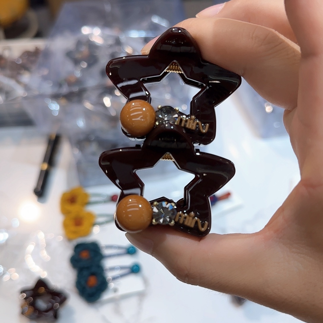 无非金属2个球球双弹簧五角星抓夹