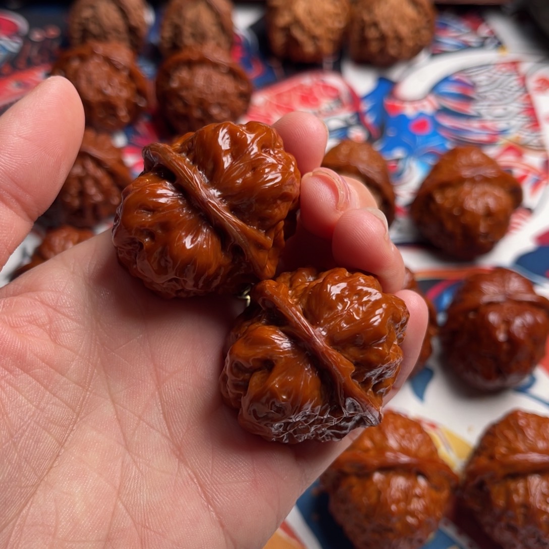 吊坠文玩核桃蛤蟆头37