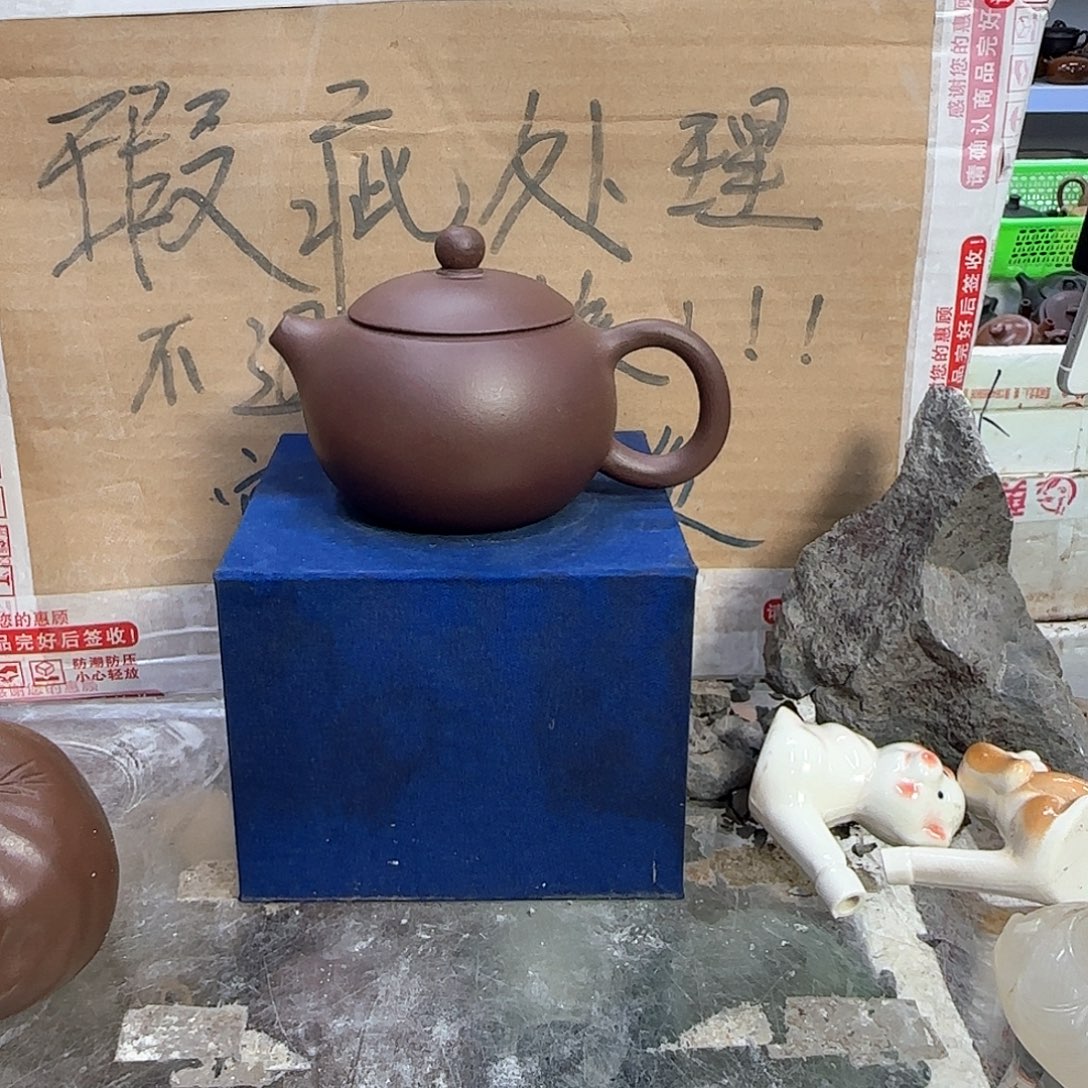 茶壶紫砂宜兴紫砂壶瑕疵处理