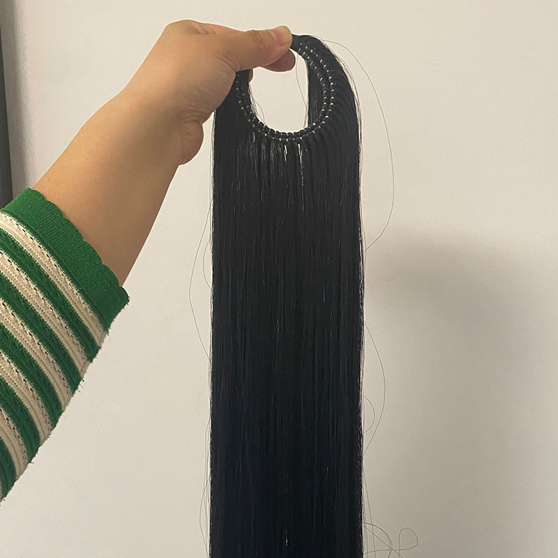 戏曲扣发85厘米左右不掉发戏剧演出用品花旦小姐包头饰品