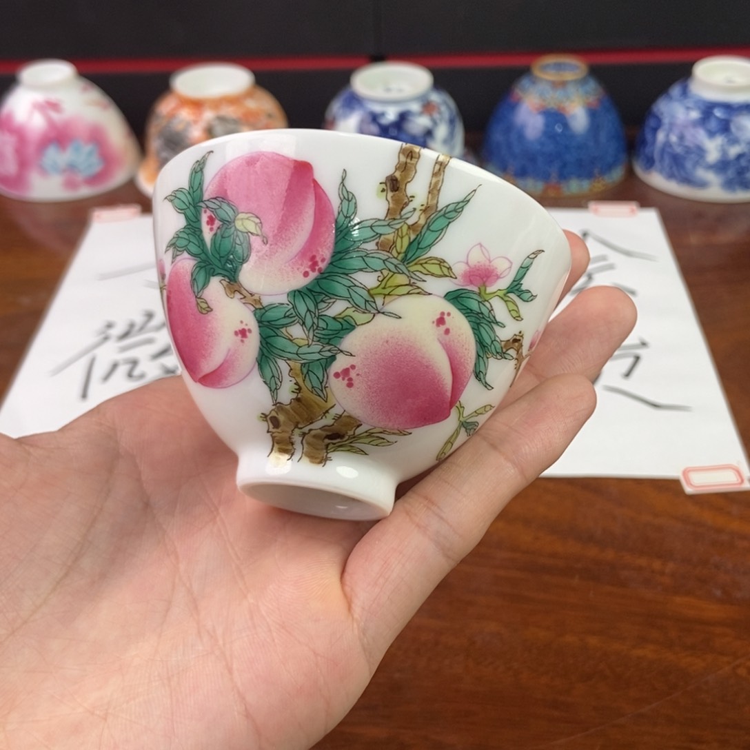 杯景德镇手绘陶瓷艺术