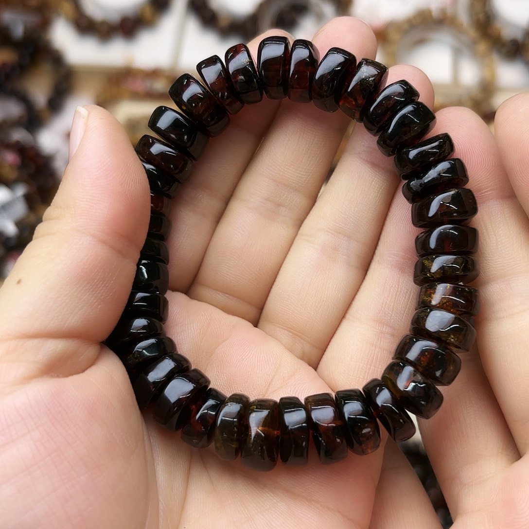 琥珀未镶嵌裸石十二91119