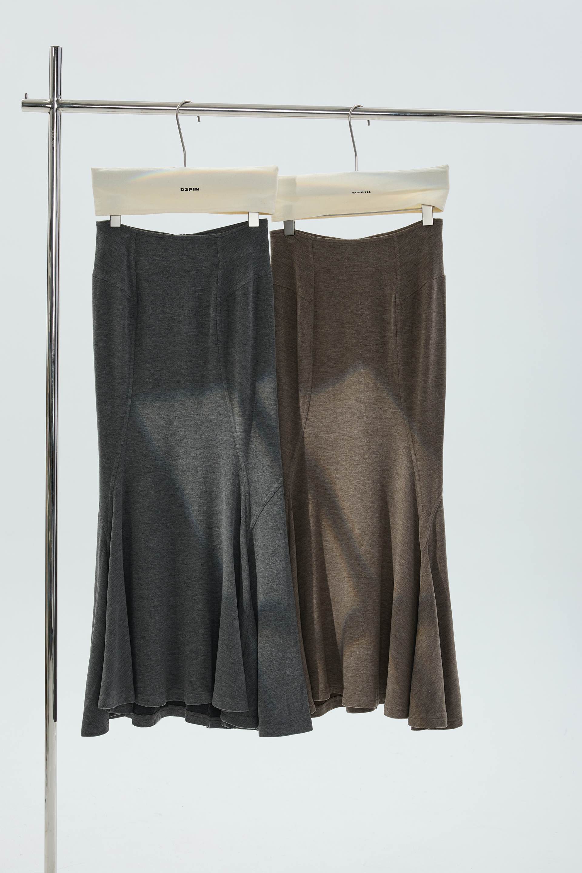 HTT小众设计感原创百搭显瘦鱼尾半身裙5529116