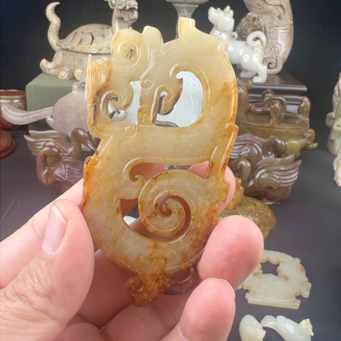 和田玉挂件未镶嵌凡*