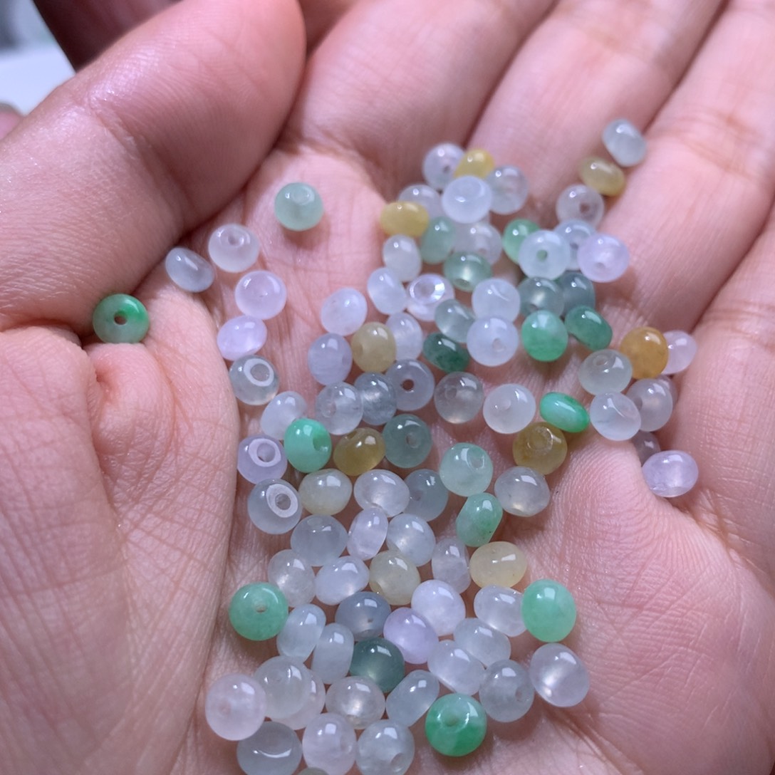 散珠翡翠?****?多样性发货100颗