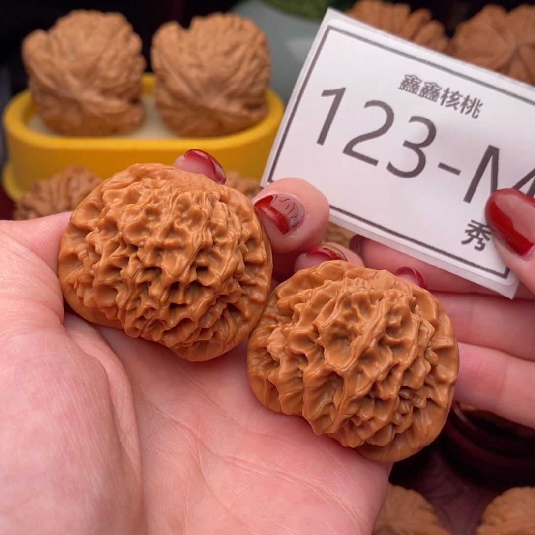 文玩核桃把件秦闷40