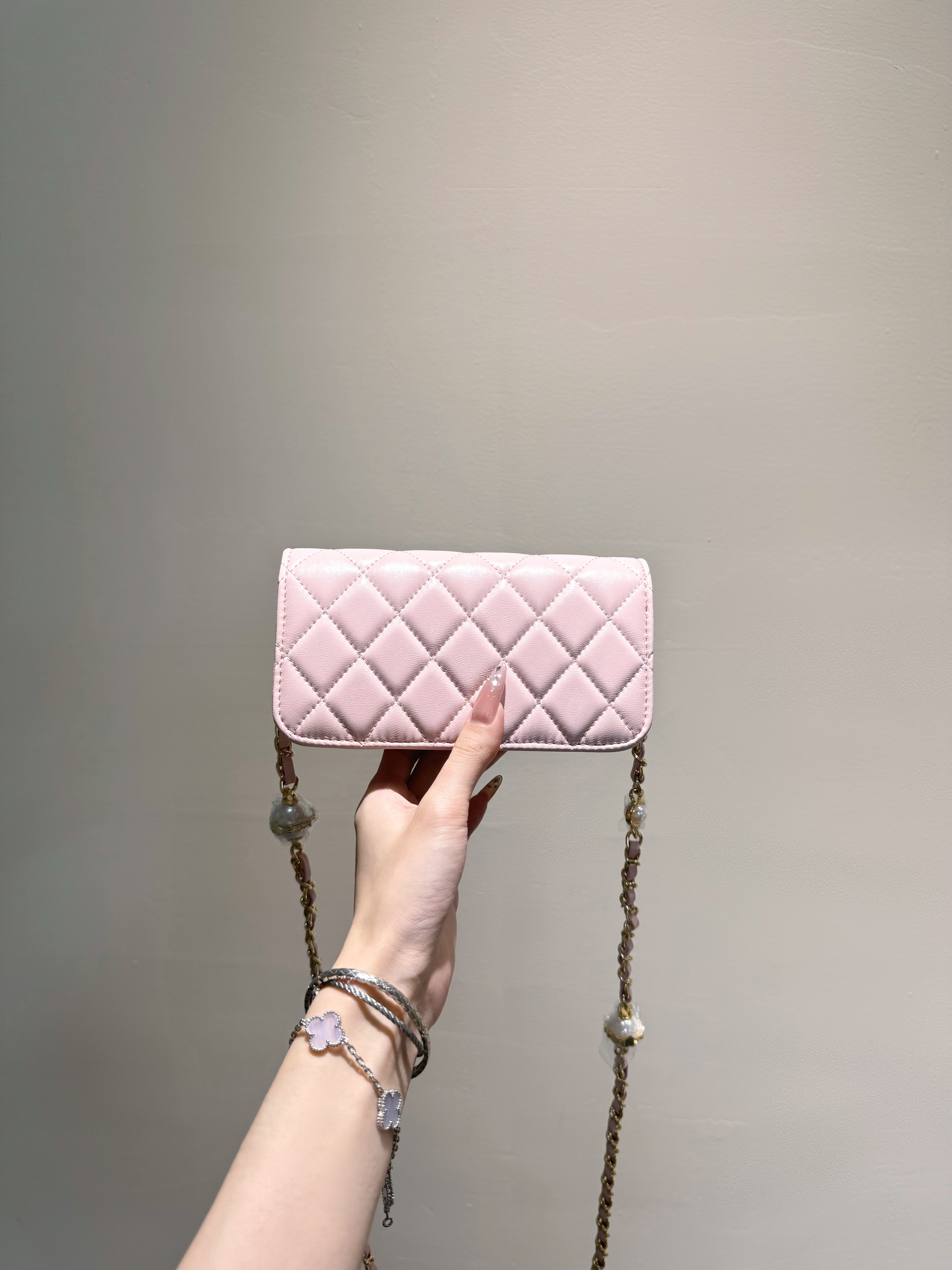 MIAO【手机包】珠珠珐琅斜挎手提包（无公仔挂件）